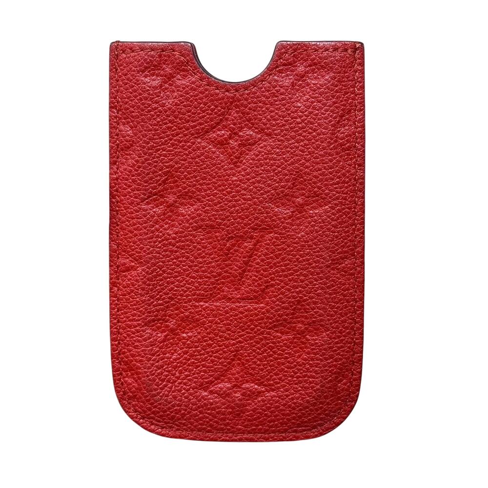 Louis Vuitton Red Sleeve Wallet